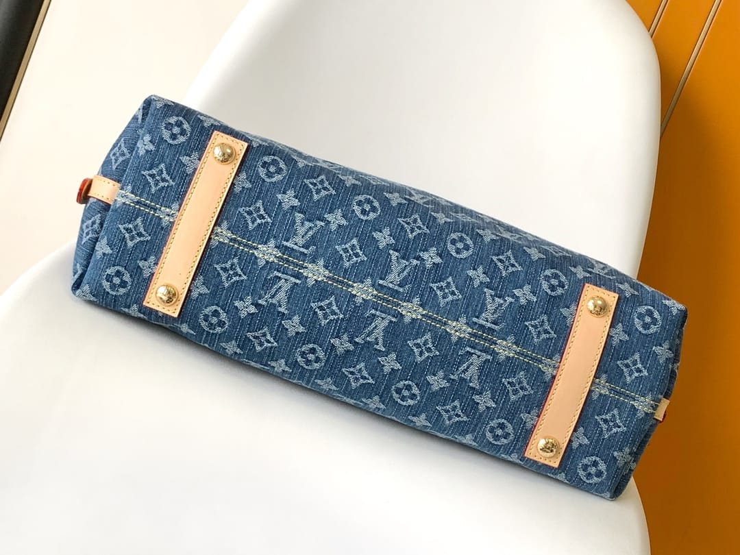 Louis Vuitton CarryAll MM Shoulder Bag - Monogram Denim