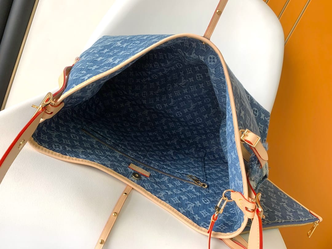 Louis Vuitton CarryAll MM Shoulder Bag - Monogram Denim