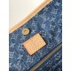 Louis Vuitton CarryAll MM Shoulder Bag - Monogram Denim