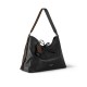 Louis Vuitton CarryAll Cargo Vibe MM Shoulder Bag in Lambskin - Black