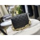 Louis Vuitton Coussin BB Handle Shoulder Bag in Lambskin - Black & Gold