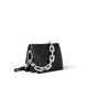 Louis Vuitton Coussin BB Handle Shoulder Bag in Lambskin - Black & Silver