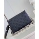 Louis Vuitton Coussin BB Handle Shoulder Bag in Lambskin - Black & Silver