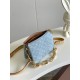 Louis Vuitton Coussin BB Handle Shoulder Bag in Monogram Denim