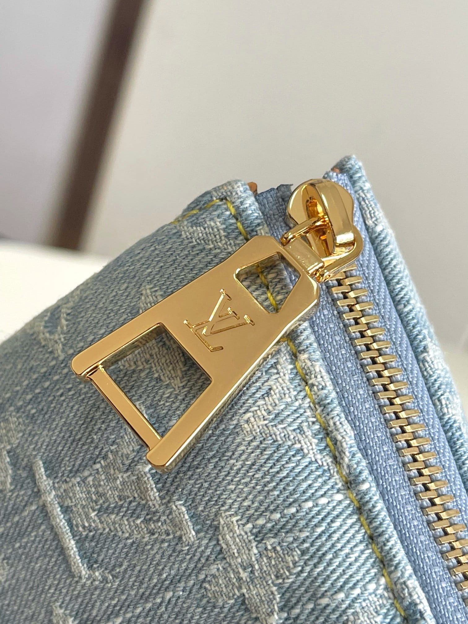 Louis Vuitton Coussin BB Handle Shoulder Bag in Monogram Denim