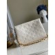 Louis Vuitton Coussin PM Handle Shoulder Bag in Puffy Lambskin - Cream