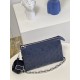 Louis Vuitton Coussin PM Handle Shoulder Bag in Puffy Lambskin - Navy