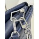 Louis Vuitton Coussin PM Handle Shoulder Bag in Puffy Lambskin - Navy