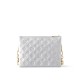 Louis Vuitton Coussin PM Handle Shoulder Bag in Puffy Lambskin - Silver