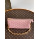 Louis Vuitton Coussin PM Handle Shoulder Bag in Lambskin - Pink