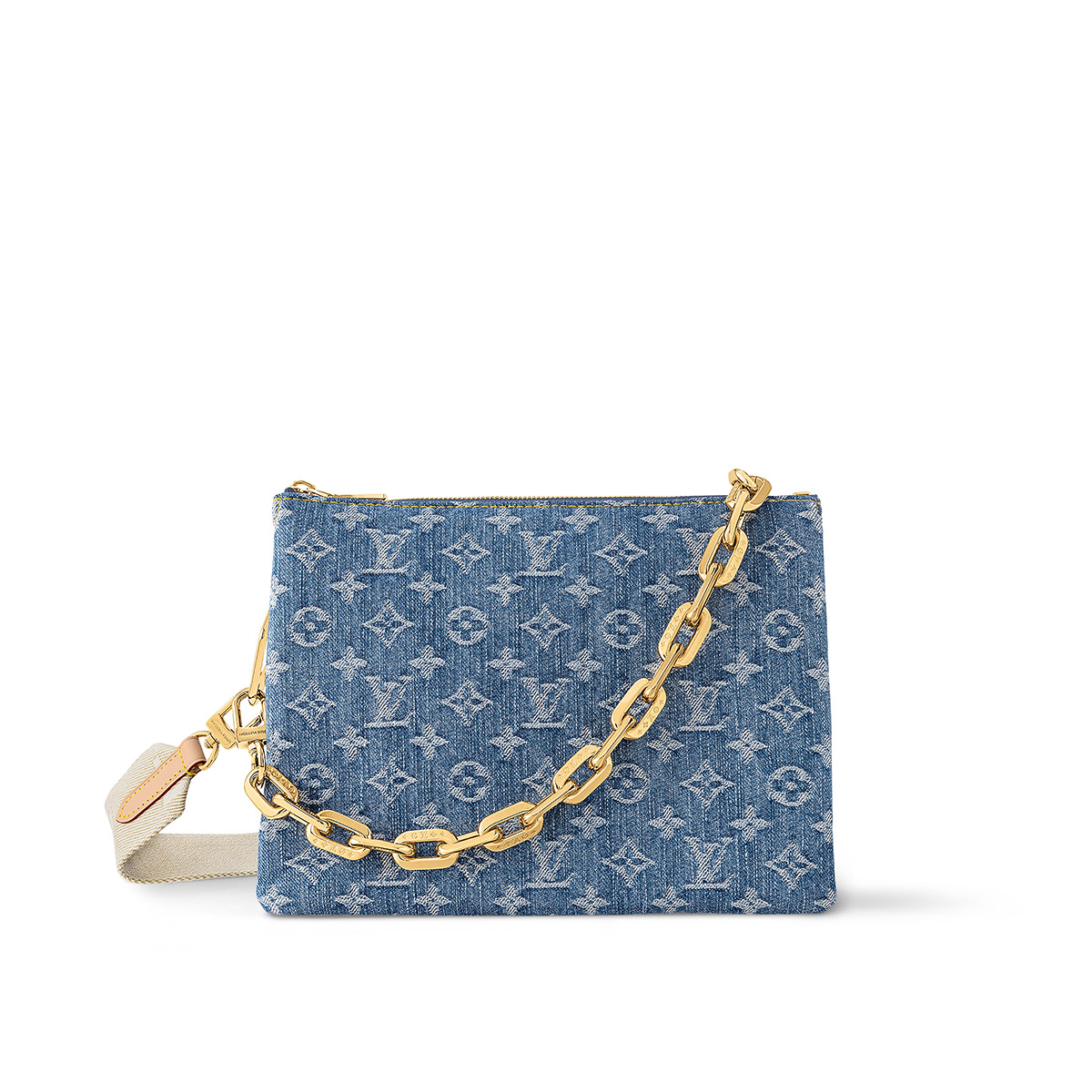 Louis Vuitton Coussin PM Handle Shoulder Bag in Monogram Denim