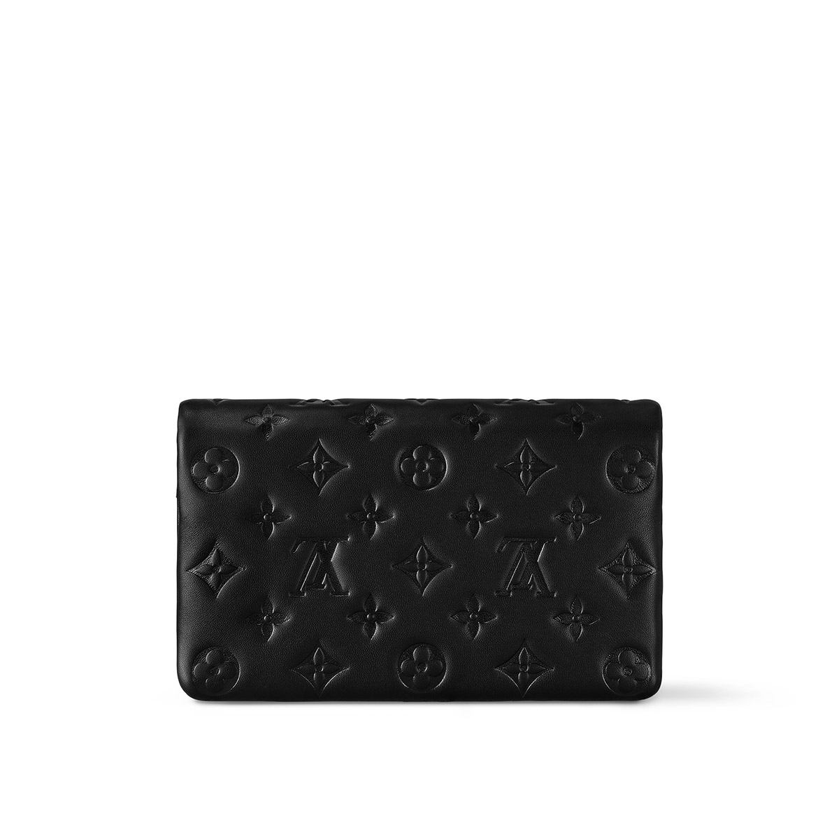 Louis Vuitton Pochette Coussin Handbag in Lambskin - Black