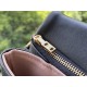 Louis Vuitton Pochette Coussin Handbag in Lambskin - Black