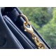 Louis Vuitton Pochette Coussin Handbag in Lambskin - Black