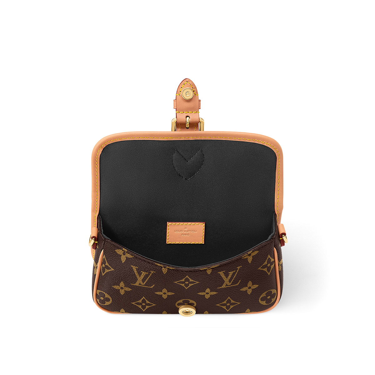 Louis Vuitton Nano Diane Handle Shoulder Bag in Monogram Coated Canvas