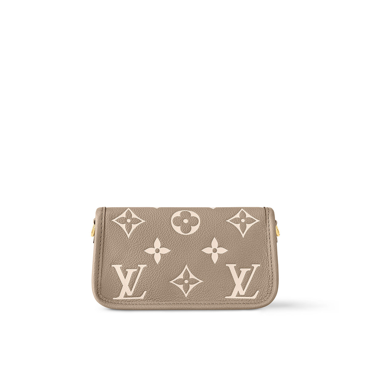 Louis Vuitton Nano Diane Handle Shoulder Bag in Bicolor Monogram Empreinte Leather