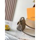 Louis Vuitton Nano Diane Handle Shoulder Bag in Bicolor Monogram Empreinte Leather