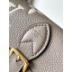 Louis Vuitton Nano Diane Handle Shoulder Bag in Bicolor Monogram Empreinte Leather