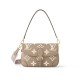 Louis Vuitton Diane Handle Shoulder Bag in Bicolor Monogram Empreinte Leather