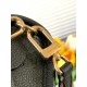 Louis Vuitton Diane Handle Shoulder Bag in Monogram Empreinte Leather - Black