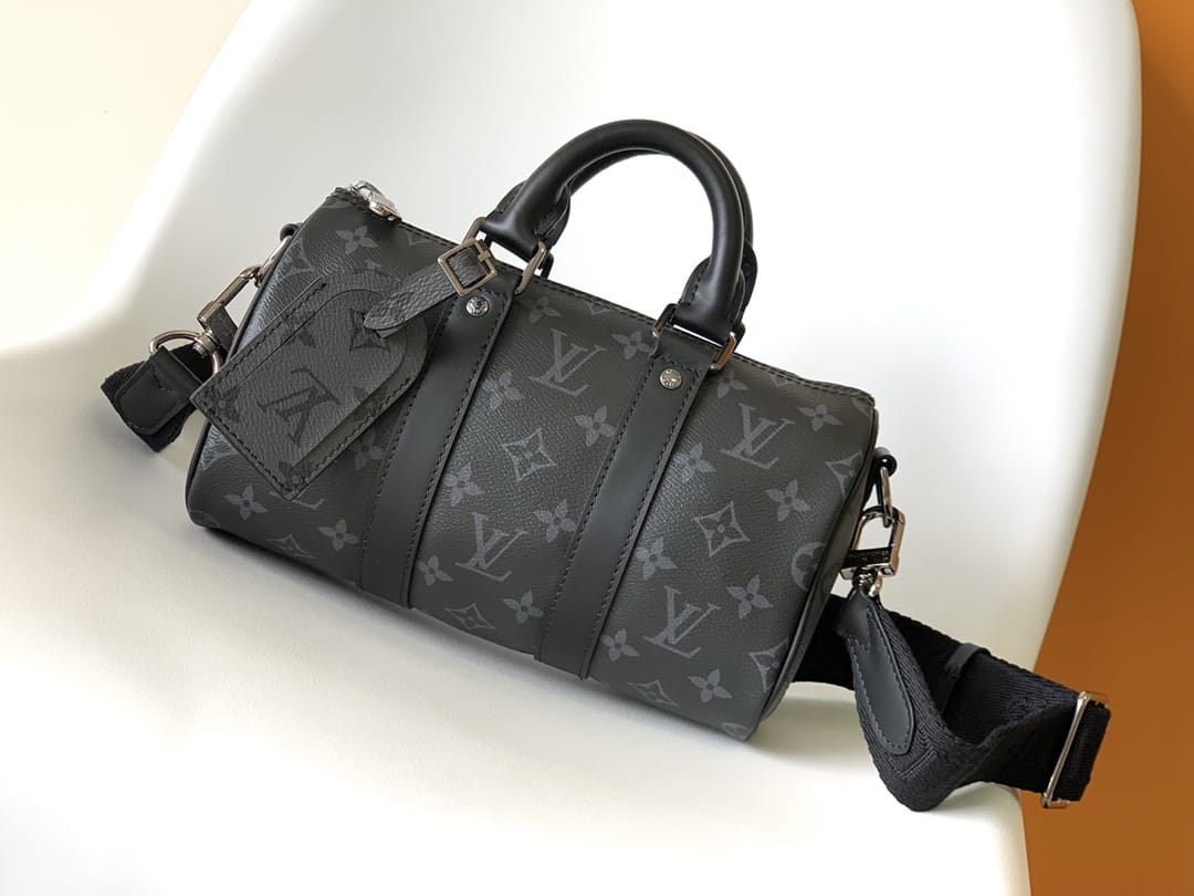 Louis Vuitton Keepall Bandoulière 25 Bag - Black