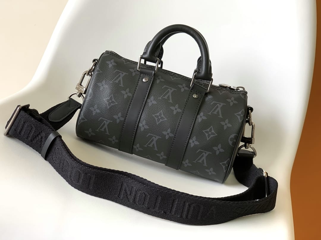 Louis Vuitton Keepall Bandoulière 25 Bag - Black