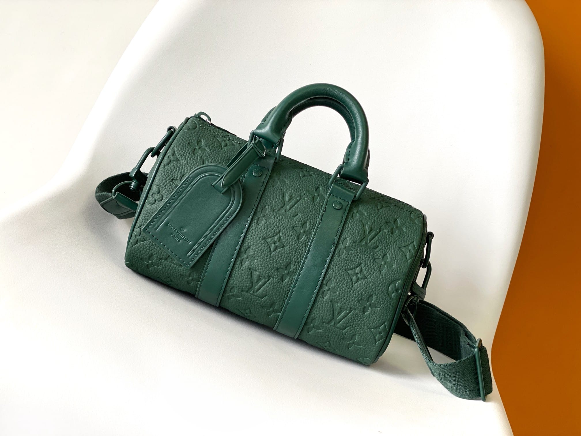 Louis Vuitton Keepall Bandoulière 25 Bag - Forest Green