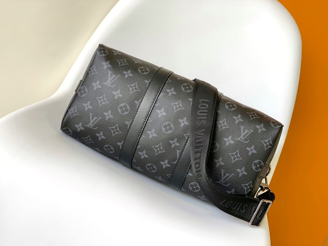 Louis Vuitton Keepall Bandoulière 35 Bag - Black