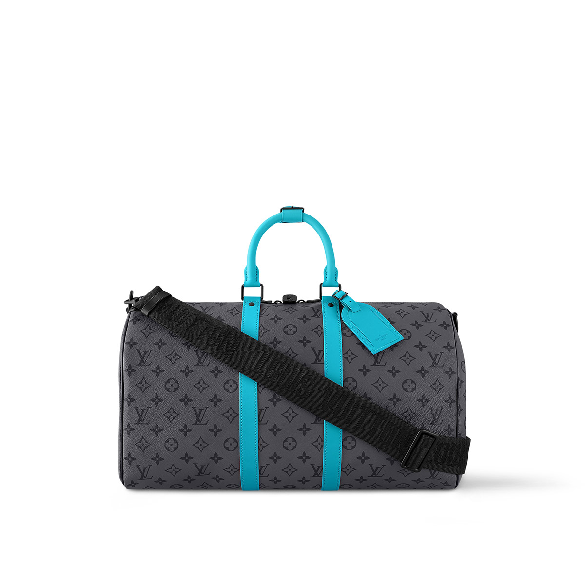 Louis Vuitton Keepall Bandoulière 45 Bag in Monogram Canvas - Turquoise