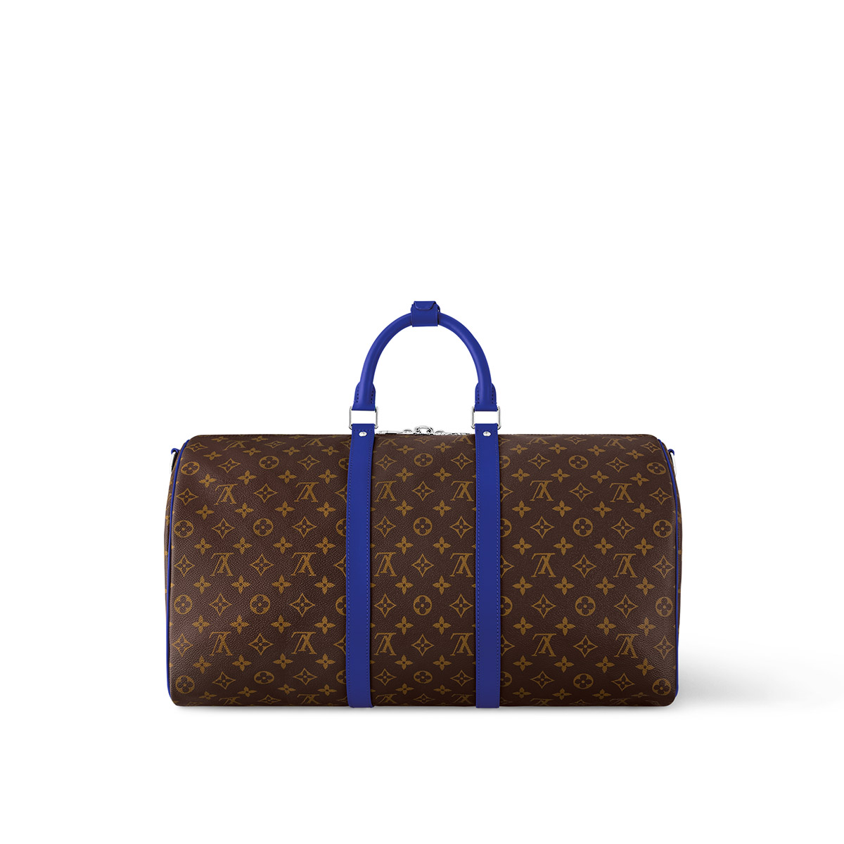 Louis Vuitton Keepall Bandoulière 50 Bag in Monogram Canvas - Indigo Blue