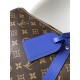 Louis Vuitton Keepall Bandoulière 50 Bag in Monogram Canvas - Indigo Blue