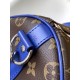 Louis Vuitton Keepall Bandoulière 50 Bag in Monogram Canvas - Indigo Blue