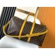 Louis Vuitton Keepall Bandoulière 50 Bag in Monogram Canvas - Safran Yellow