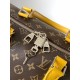 Louis Vuitton Keepall Bandoulière 50 Bag in Monogram Canvas - Safran Yellow