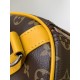 Louis Vuitton Keepall Bandoulière 50 Bag in Monogram Canvas - Safran Yellow