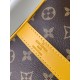 Louis Vuitton Keepall Bandoulière 50 Bag in Monogram Canvas - Safran Yellow