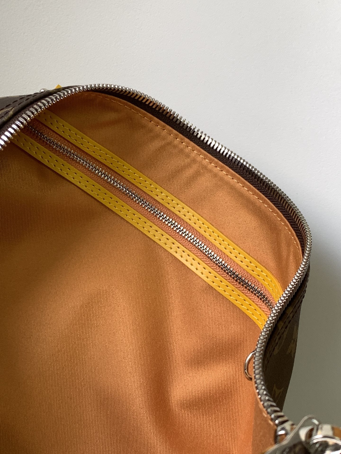 Louis Vuitton Keepall Bandoulière 50 Bag in Monogram Canvas - Safran Yellow