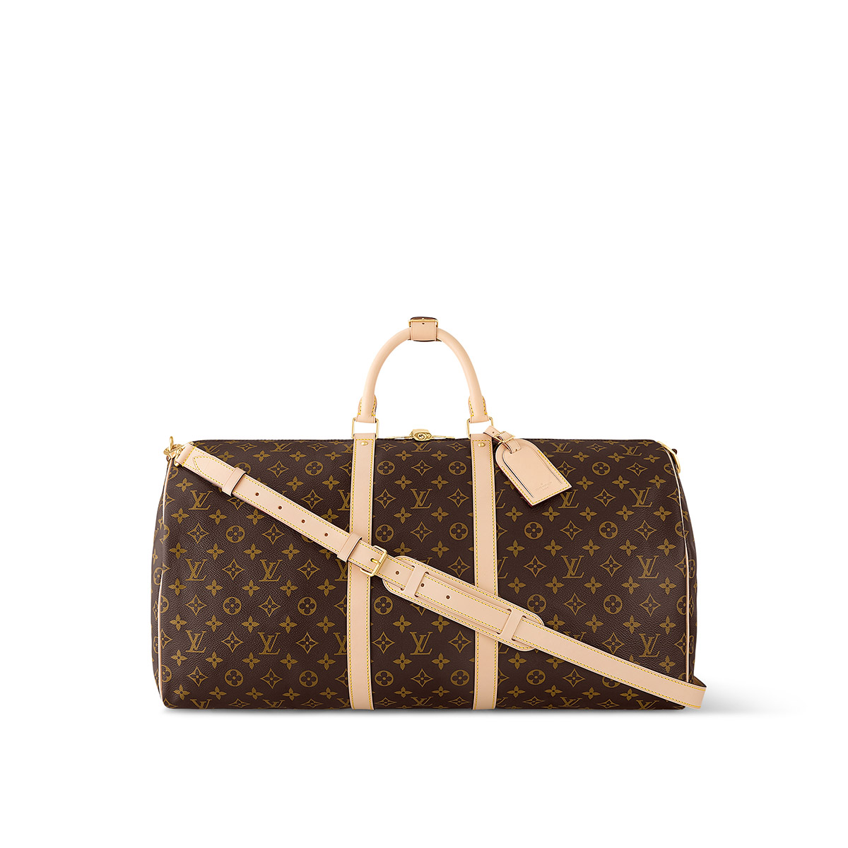 Louis Vuitton Keepall Bandoulière 55 Bag in Monogram Canvas