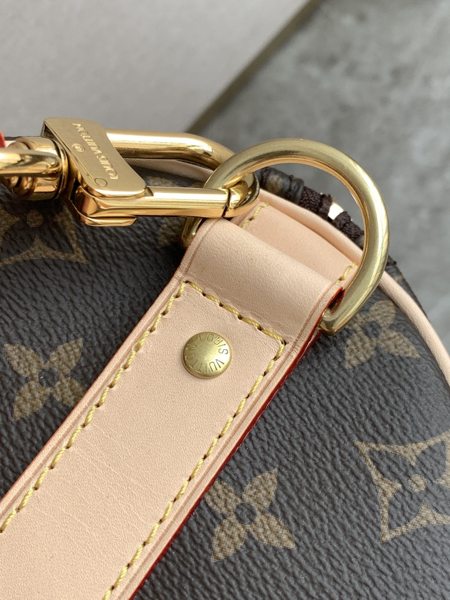 Louis Vuitton Keepall Bandoulière 55 Bag in Monogram Canvas