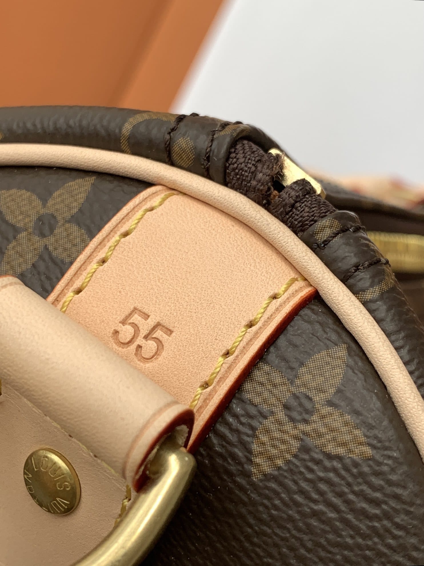 Louis Vuitton Keepall Bandoulière 55 Bag in Monogram Canvas