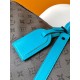 Louis Vuitton Keepall Bandoulière 55 Bag in Monogram Eclipse - Turquoise