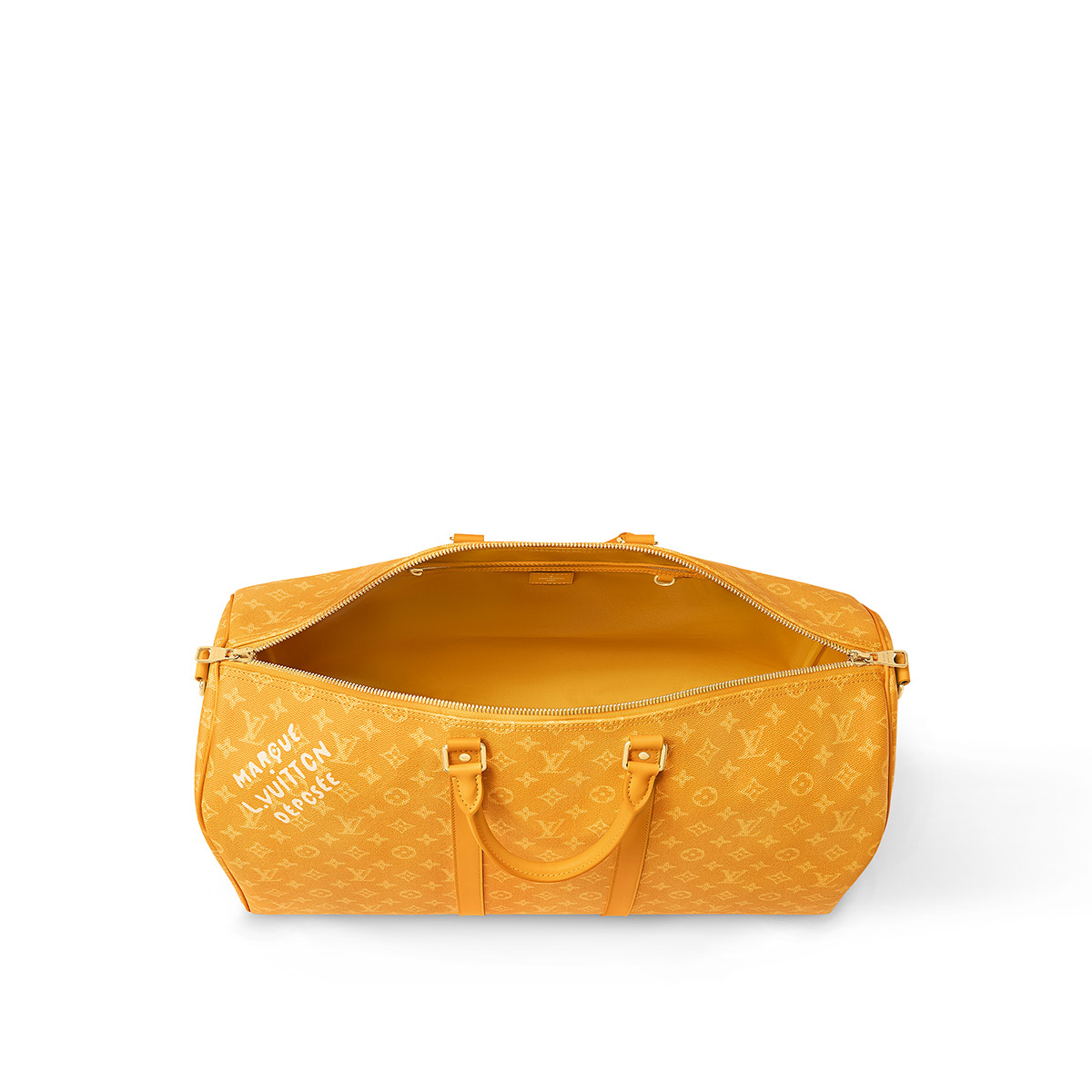 Louis Vuitton Keepall Bandoulière 55 Bag in Monogram Canvas - Yellow