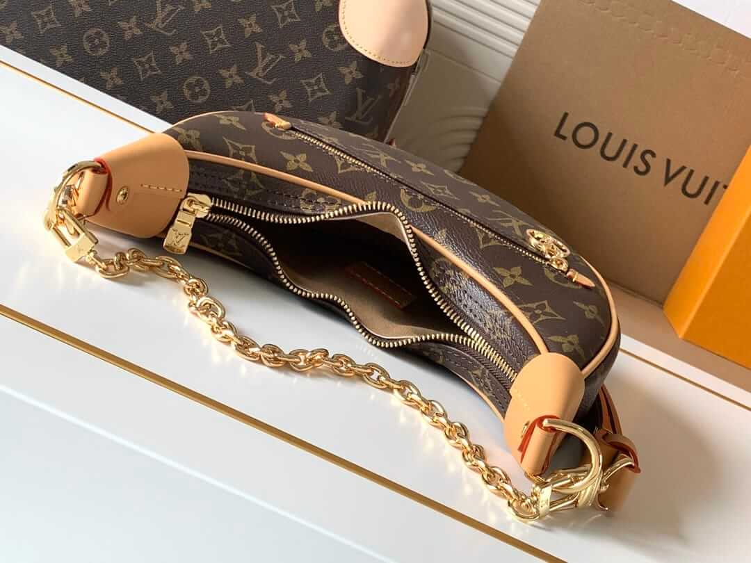 Louis Vuitton Loop Shoulder Cross-body Bag in Monogram Canvas