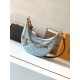 Louis Vuitton Loop Shoulder Cross-body Bag in Monogram Denim - Sky Blue