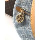 Louis Vuitton Loop Shoulder Cross-body Bag in Monogram Denim - Sky Blue