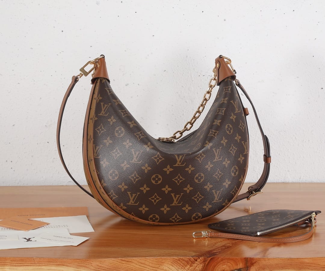 Louis Vuitton Loop Hobo Bag in Monogram Canvas