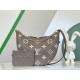 Louis Vuitton Loop Hobo Bag in Bicolor Monogram Empreinte Leather