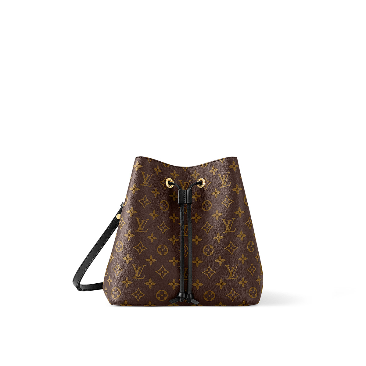 Louis Vuitton NéoNoé MM Bucket Bag in Monogram Canvas - Black