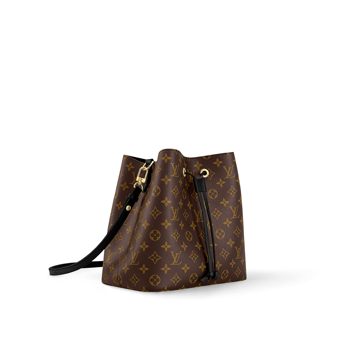 Louis Vuitton NéoNoé MM Bucket Bag in Monogram Canvas - Black