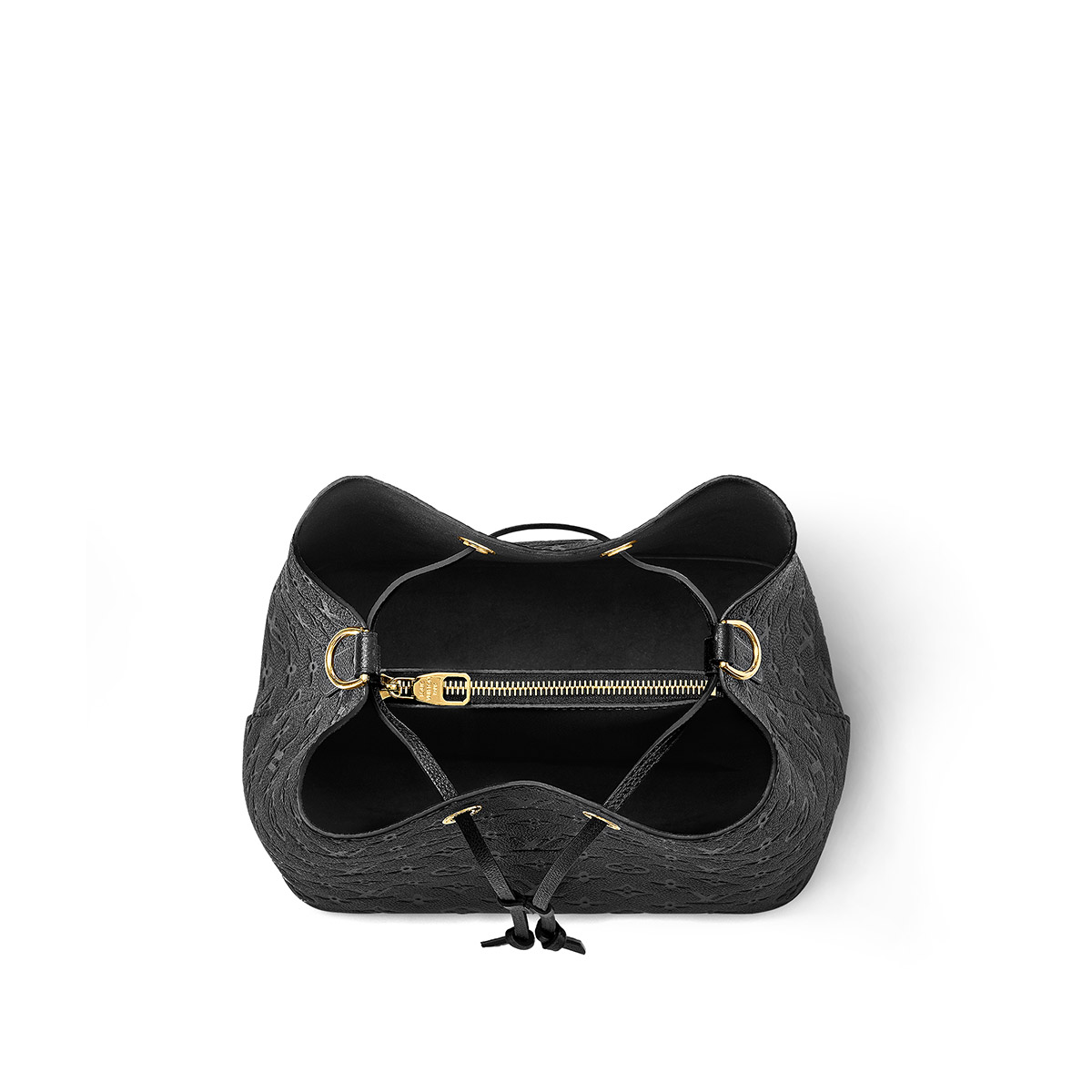 Louis Vuitton NéoNoé MM Bucket Bag in Monogram Empreinte Leather - Black